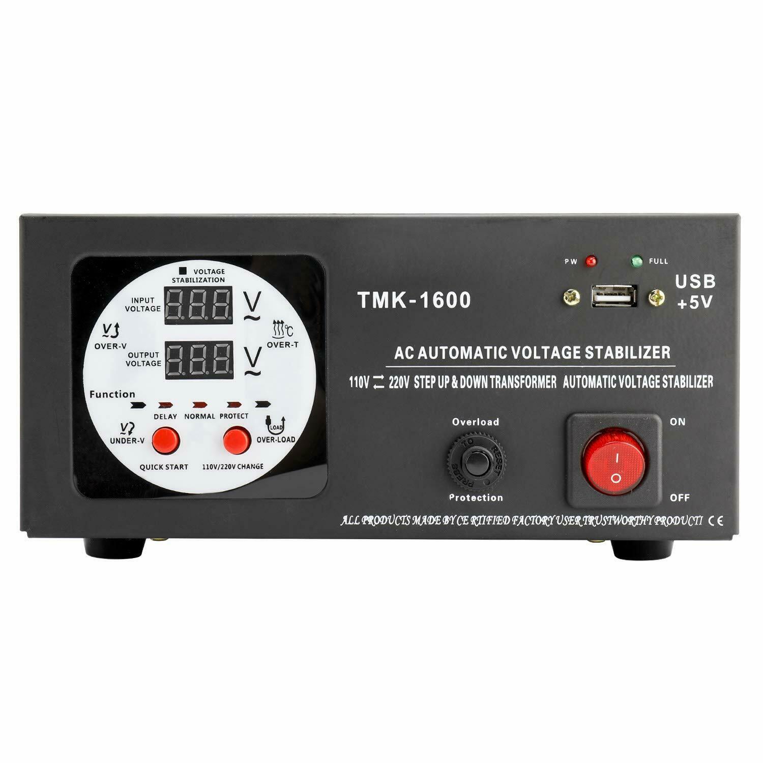 Convertidor electronico tension 220 110vca 220 110v 50w 210v 105v