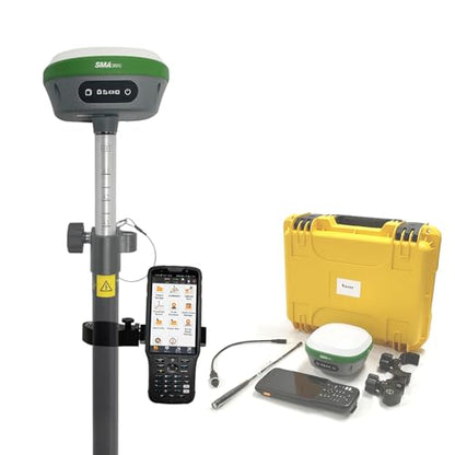 SMAJAYU R26 V1 Rover GNSS Surveying Rover System LP80 de Mano con Receptor RTK(Poste de medición excluido)