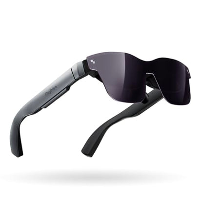 RayNeo Gafas Air 2 AR – Lentes inteligentes con micro OLED de 201 pulgadas, ultra rápido 120 Hz, brillo de 600 nits, gafas de pantalla de video de 1080P y trabajo en Android/iOS/consolas/PC –