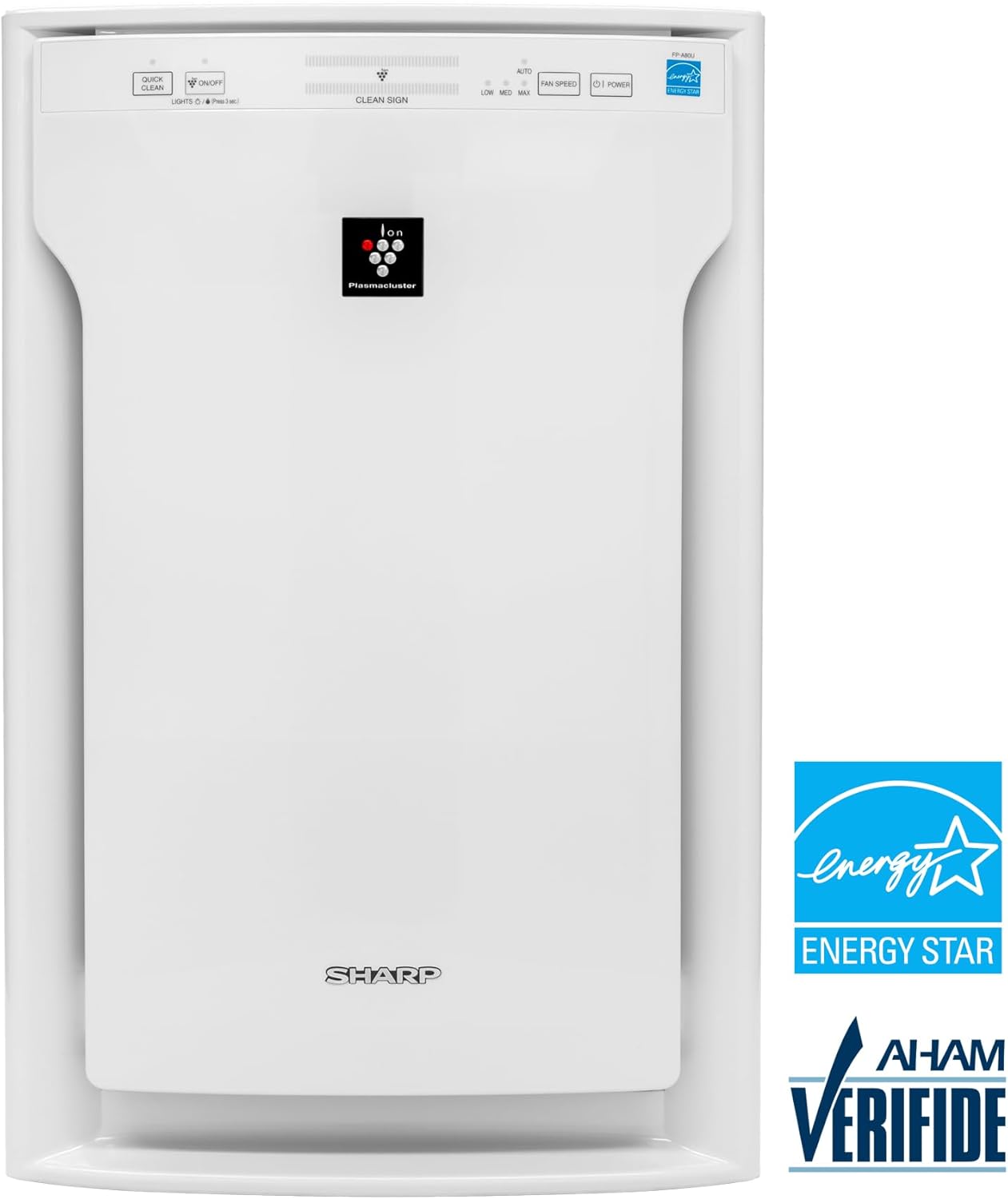 Sharp FPA80UW Plasmacluster Ion Purificador de aire con filtro True HEPA