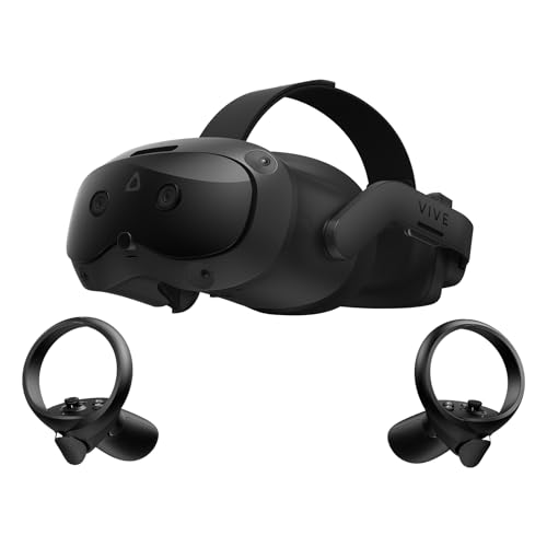 HTC Vive Focus Vision - Auriculares de Realidad Mixta y PC VR + Controladores - Edición de Consumo ‎99HAUM006-00