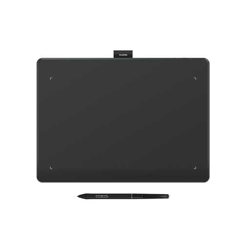 HUION Inspiroy Frego - Tableta de dibujo inalámbrica mediana de 10 x 6.25 pulgadas, tableta gráfica Bluetooth, portátil para diseño, escritura, edición de fotos, enseñanza, compatible con Windows,