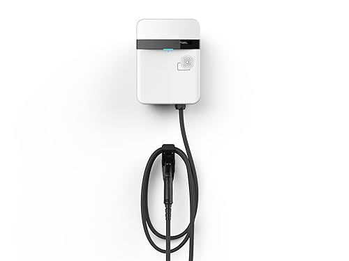 WattSnapp - Cargador EV de nivel 2 de 80 amperios habilitado para WiFi/Bluetooth, estación de carga EV, interior/exterior, cable de 25 pies - WALLBOX002