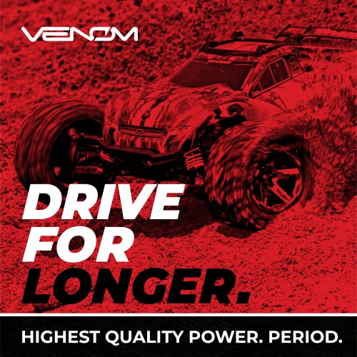 Venom Drive Series 50C 3S - Batería LiPo RC de 5200 mAh 11.1 V, polímero de litio de 3 celdas, conector de silicona suave y compatible con 2WD, 4WD, camión y Buggies