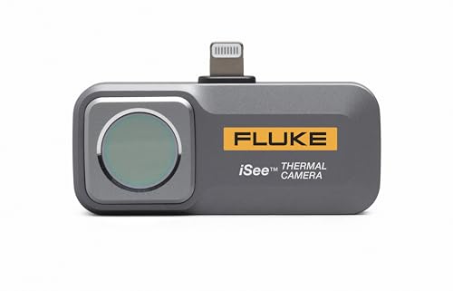 Fluke TC01B 25Hz - Cámara térmica móvil iSee para teléfonos inteligentes iOS, rango de temperatura de hasta 1022°F