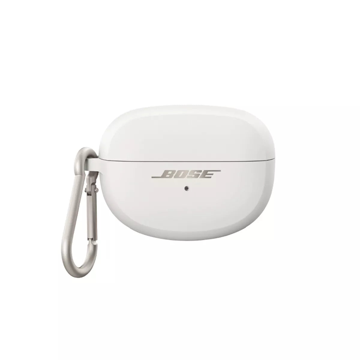 Audífonos inalámbricos Bose Ultra Open, edición Diamond 60th, con funda ahumada en blanco