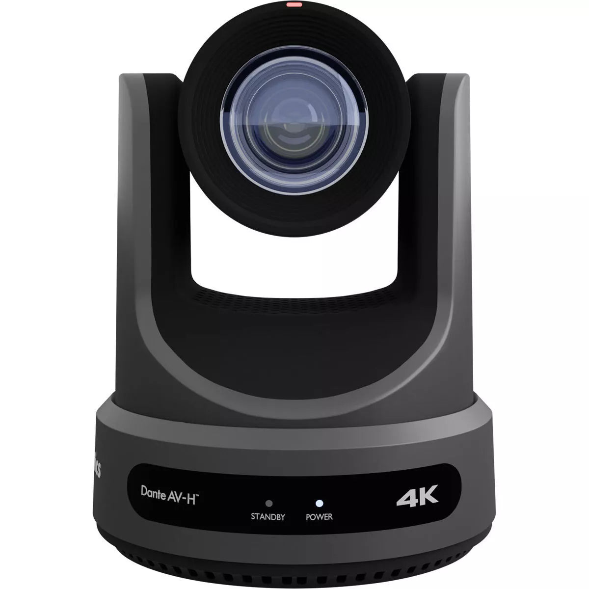 Cámara PTZ para interiores con luz indicadora PTZOptics Link 4K SDI/HDMI/USB/IP Dante AV-H - 
PT20X-LINK-4K-GY