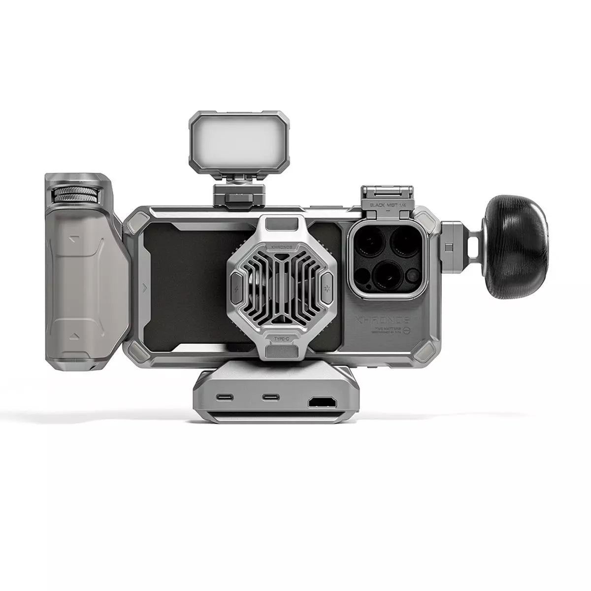 Kit definitivo para filmación móvil Tilta Khronos para Apple iPhone 15 Pro Max