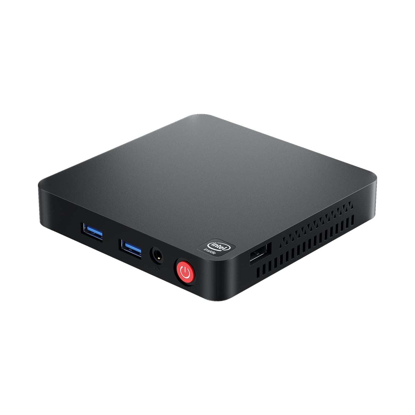 Beelink Celeron N4020 Mini PC T5 (caché de 4 M, hasta 2.8 GHz), 4G DDR+64G eMMC, 2.4G/5GWiFi, mini computadora compatible con 4K Dual HDMI/4 USB3.0/BT5.0, red Gigabit