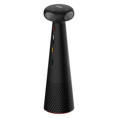 IPEVO Totem 360, cámara panorámica de Conferencia de 360 Grados, USB-C Plug'n'Play, Modo de IA múltiple, con Altavoz, micrófono y reducción de Ruido, Experiencia de Ojo Humano por Cuatro Lentes 5-906-2-08-00