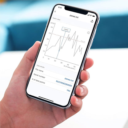 Detector monitor inteligente de radón Radon Eye RD200, para pruebas de propietarios de casa, teléfono inteligente permitido