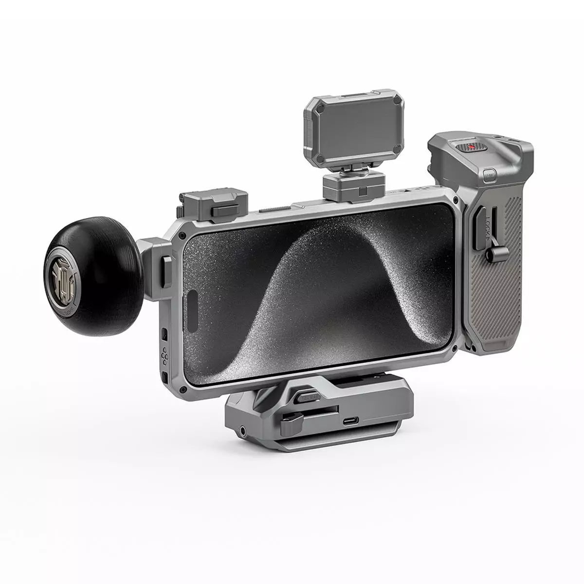 Kit definitivo para filmación móvil Tilta Khronos para Apple iPhone 15 Pro Max