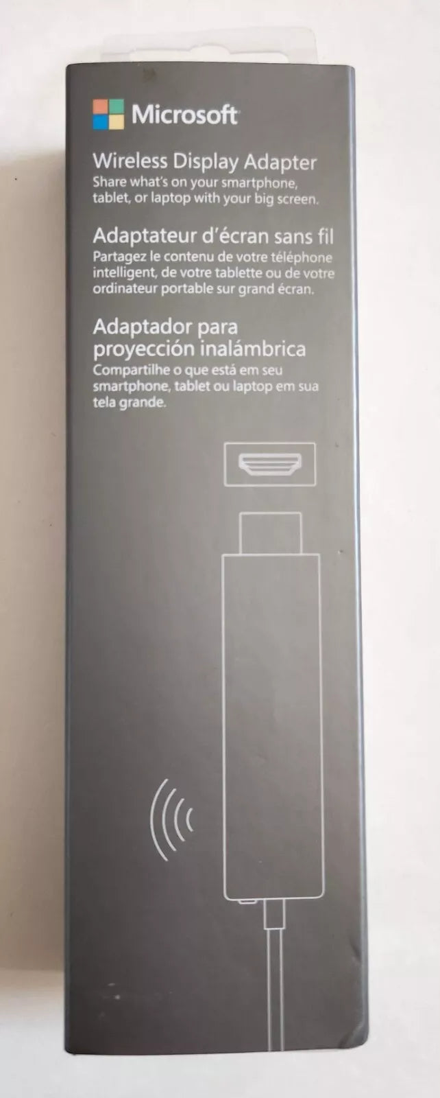 Adaptador de pantalla inalámbrico Microsoft