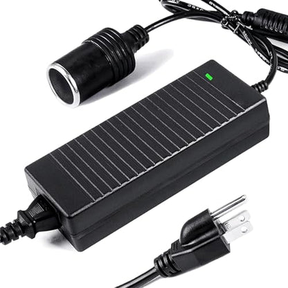 Convertidor de CA a CC de 180 W, 110 V-240 V a 12 V/15 A, adaptador de enchufe de encendedor de cigarrillos, fuente de alimentación para inflador de automóvil, refrigerador de automóvil,