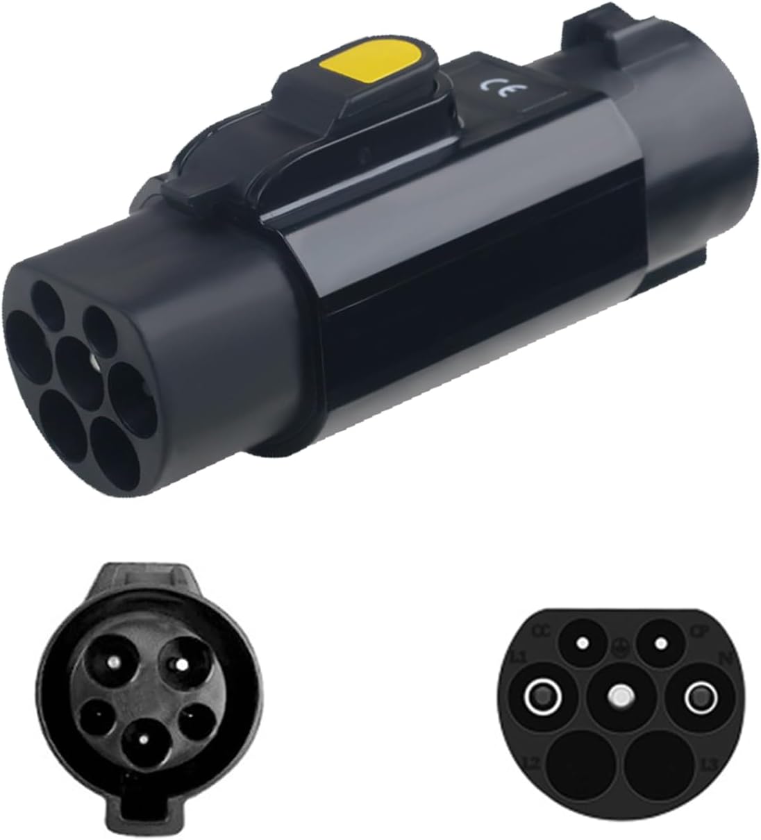 Adaptador de carga EV tipo 1 a GBT Adaptador de carga para vehículos eléctricos SAE j1772 a GBT EV Adaptador de carga