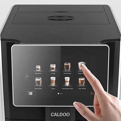 Máquina de café completamente automática con pantalla táctil grande HD súper inteligente - Caldoo