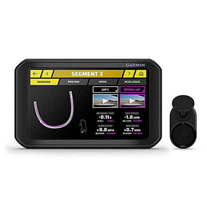 Garmin Catalyst Driving Performance Optimizer | Paquete RideBetter con protectores de ajuste, funda protectora y PlayBetteGPS de carreras 010-02345-00