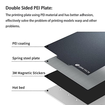 R QIDI TECHNOLOGY Impresora 3D inteligente grado industrial X-max impresión de alta precisión con ABS PLA TPU filamento flexible QDMAX201905