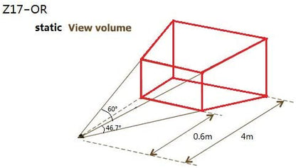 Escáner 3D DIY Z17OR de mano de la cara del cuerpo del objeto de escaneo para impresora 3D con software