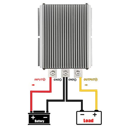 60A 720W 12v Carrito de Golf 48V 36V a 12V Convertidor Regulador de Voltaje Carro de Golf Convertidor de Voltaje Impermeable