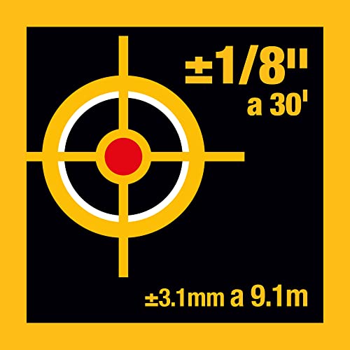 DeWalt DW088K Láser de línea cruzada con autonivelación DW088K-XJ