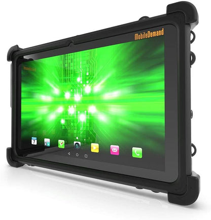 MobileDemand Flex 10A con tablet táctil Android 9.0 Pie Rugged | Ultra ligero | Pantalla de 10,1 pulgadas | Certificado GMS | MIL-STD-810G | Batería 6000mAH | Quad-Core para trabajo móvil empresarial