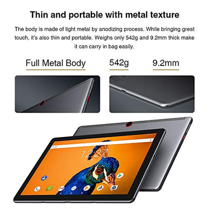 CHUWI SurPad Android 10.0 Tablet con teclado 4G LTE Unlocked Phablet 10.1-inch 1920x1200 IPS Touchscreen Helio P60 Octa-Core 4GB RAM 128GB UFS2.1 USB-C