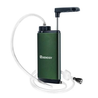 Renogy Portable Outdoor Water Filtration Purifier System Water Filter for Hiking