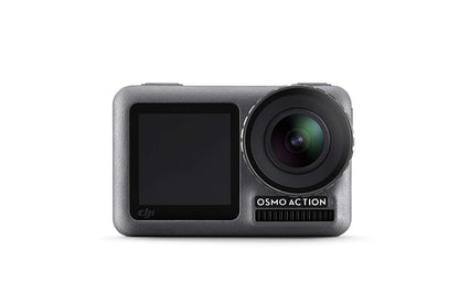 DJI OSMO Action Cam Digital Camera with 2 Displays 36FT/11M Waterproof 4K HDR-Video 12MP 145° Angle Black