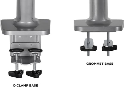 Mount-It! Sit Stand Workstation for Single Monitor and Keyboard - Height Adjustable Standing Desk Mount with Monitor Mount and Keyboard Tray