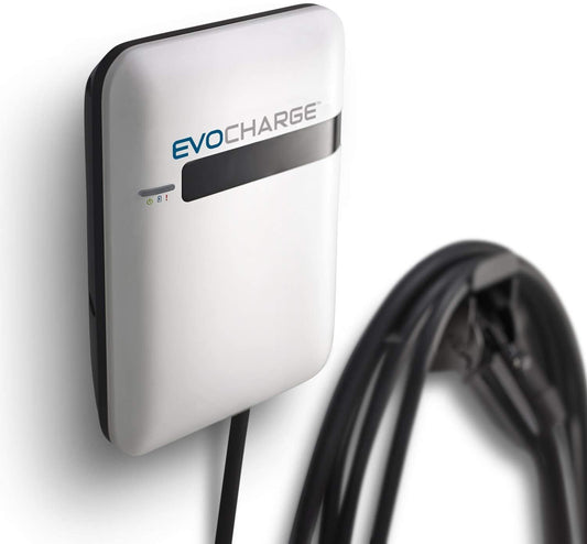 EVoCharge EVSE, Level 2 Electric Vehicle Charging Station with 18 ft Cable, 240V 32A, UL Listed EV Charger, NEMA 6-50 Plug, Indoor/Outdoor Rated, Charge up to 8X Faster Than Level 1