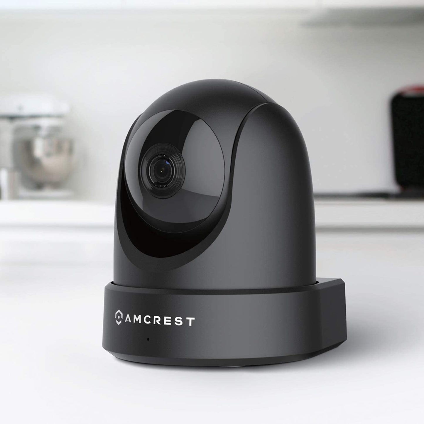 Amcrest - Cámara de seguridad para interiores (4 Mpx, UltraHD, WiFi, visión nocturna, doble banda, 5 ghz/2,4 GHz, 4 Mpx @ ~ 20 FPS, 120° FOV, IP4M-1051W)