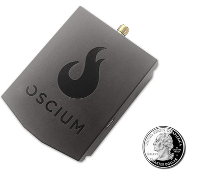 OSCIUM WiPry 2500x: Analizador de espectro Wi-Fi, 2,4 y 5 GHz, Soporte universal de plataforma (incluyendo iOS, Android, PC, Mac), portátil, informes avanzados, sin suscripción de software