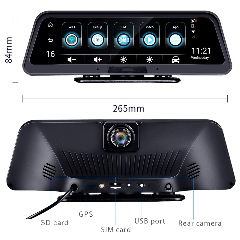 Anstar 4g 2024 car dvr