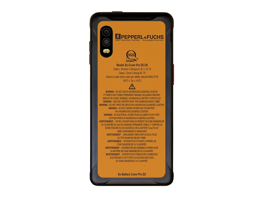 ecom EX COVER PRO D2 Rugged Smartphone for Class I Division 2