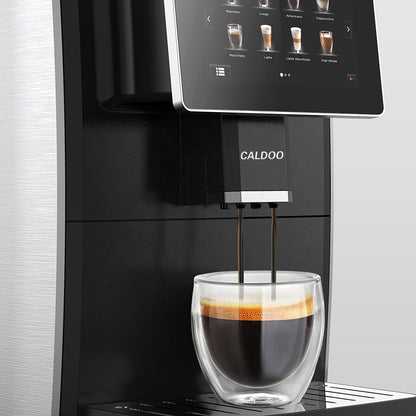 Máquina de café completamente automática con pantalla táctil grande HD súper inteligente - Caldoo