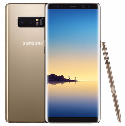 Samsung Galaxy Note 8 SM-N950F/DS 64GB (FACTORY UNLOCKED) Black Gold Gray Pink