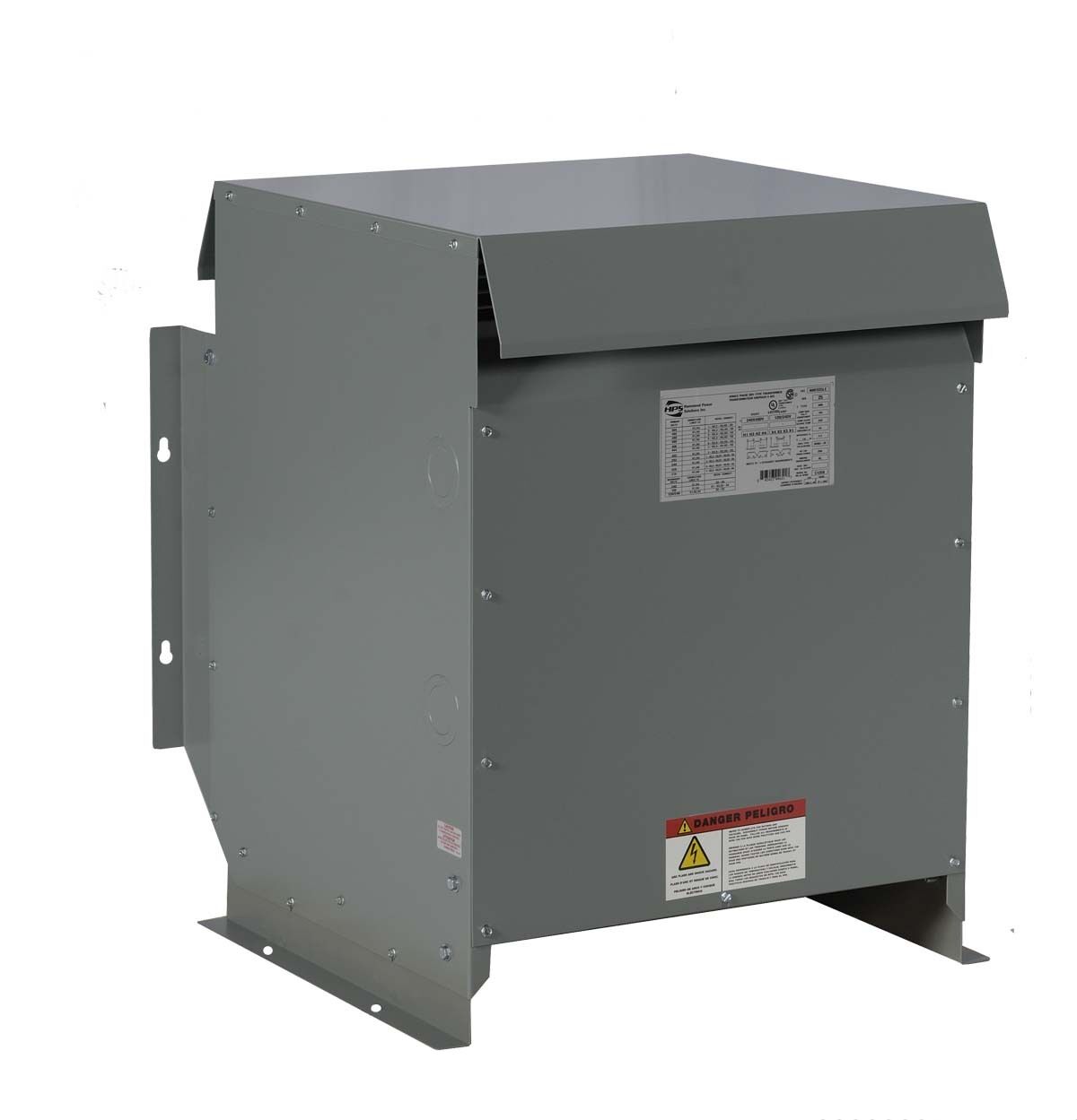 45kVA Transformador de tipo seco 240 - 208Y/120 Volt, TRIFASICO- SG3A0045DB