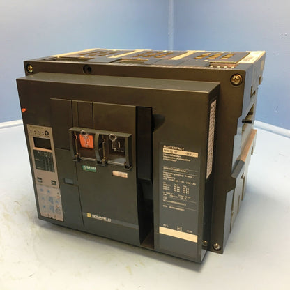 NEW Square D NW32H1 3200A MasterPact Circuit Breaker 3200 Amp Trip NW 32 H1 LSIG