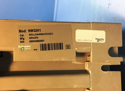 NEW Square D NW32H1 3200A MasterPact Circuit Breaker 3200 Amp Trip NW 32 H1 LSIG