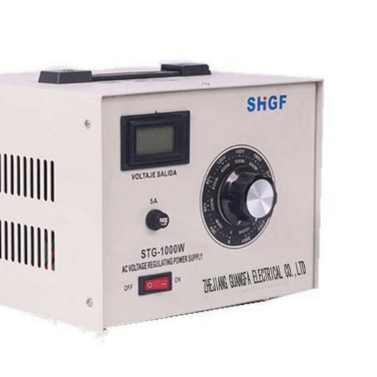 STG-1000W VOLTAGE CONVERTER TRANSFORMER Voltage REGULATOR STABILIZER 0-300V