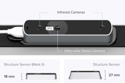 Structure Sensor Mark II Pro Bundle by Occipital 3D escaner