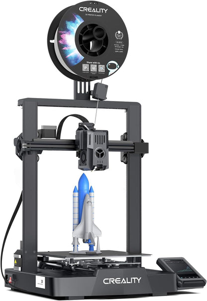 Creality Impresora 3D Ender-3 V3 KE, 500mm/s Velocidad de Impresión Impresora 3D, CR Touch Auto Nivelación, Sprite Extrusor Directo Acero Rígido Eje X Lineal, Impresión de 300 ℃, 220x220x240mm